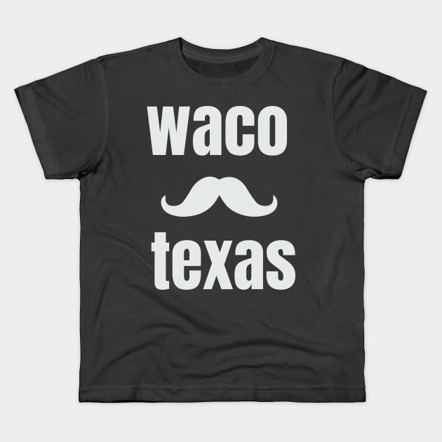 short waco texas farmhouse Kids T-Shirt by rami99